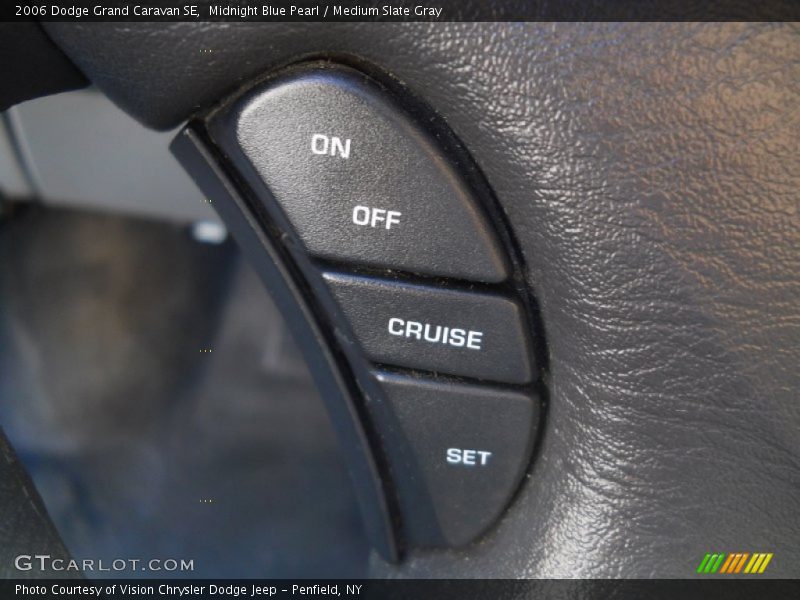 Midnight Blue Pearl / Medium Slate Gray 2006 Dodge Grand Caravan SE