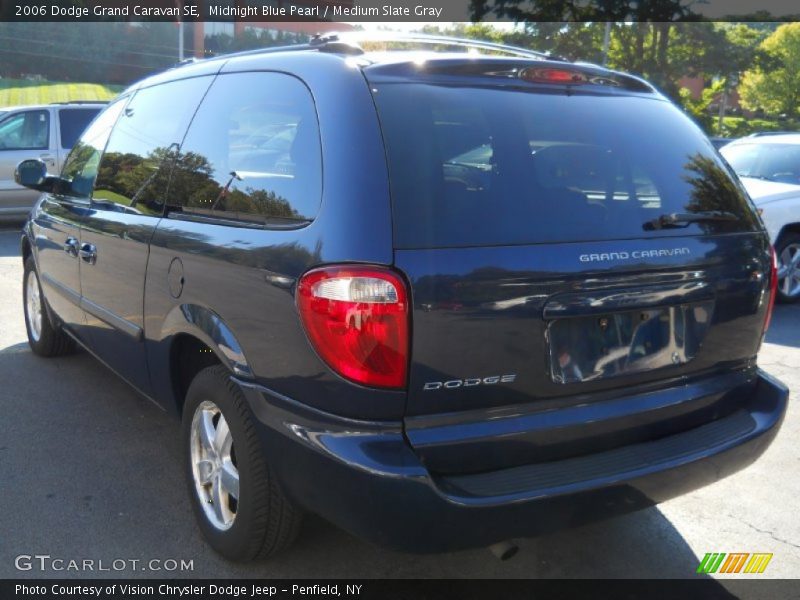 Midnight Blue Pearl / Medium Slate Gray 2006 Dodge Grand Caravan SE