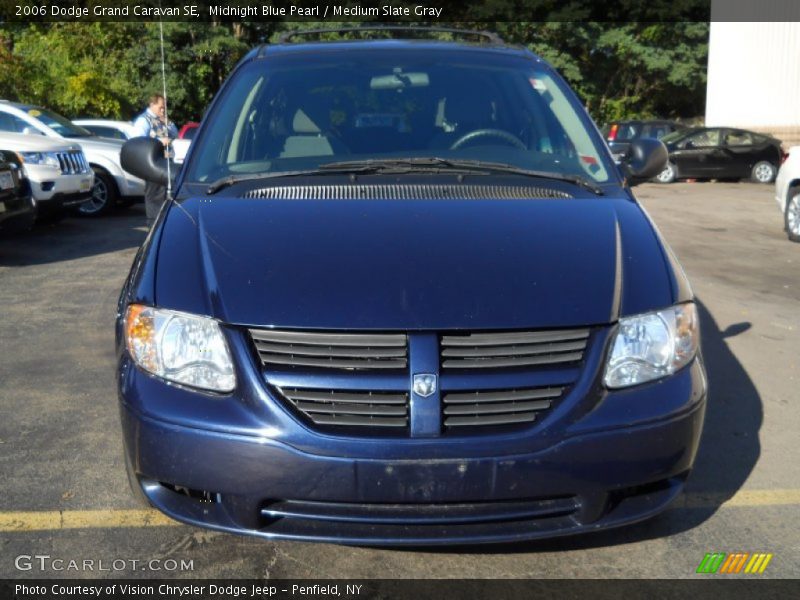 Midnight Blue Pearl / Medium Slate Gray 2006 Dodge Grand Caravan SE