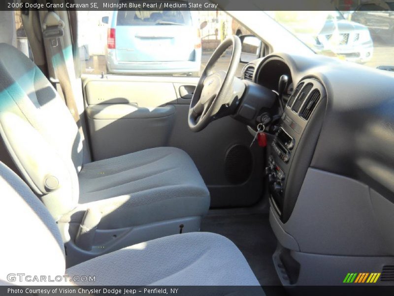 Midnight Blue Pearl / Medium Slate Gray 2006 Dodge Grand Caravan SE
