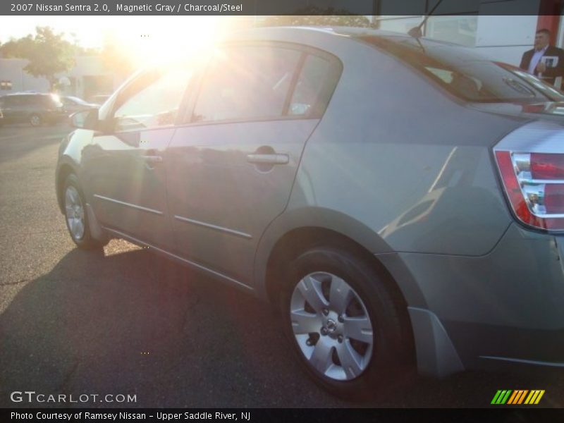 Magnetic Gray / Charcoal/Steel 2007 Nissan Sentra 2.0