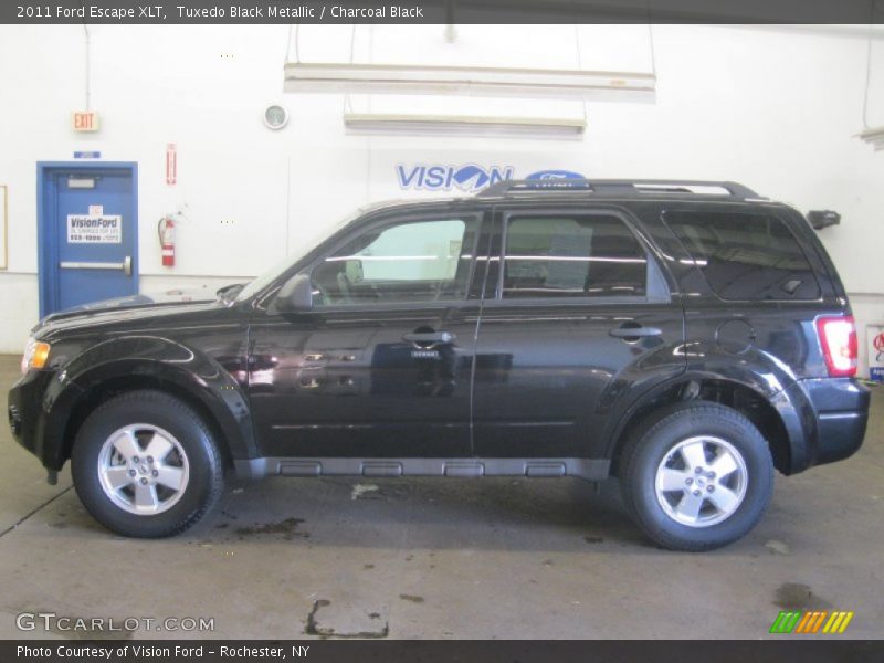 Tuxedo Black Metallic / Charcoal Black 2011 Ford Escape XLT