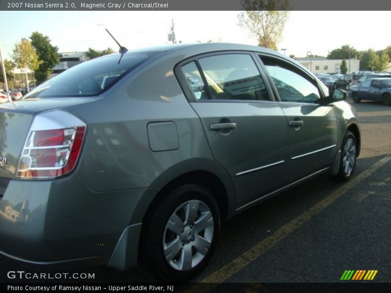 Magnetic Gray / Charcoal/Steel 2007 Nissan Sentra 2.0
