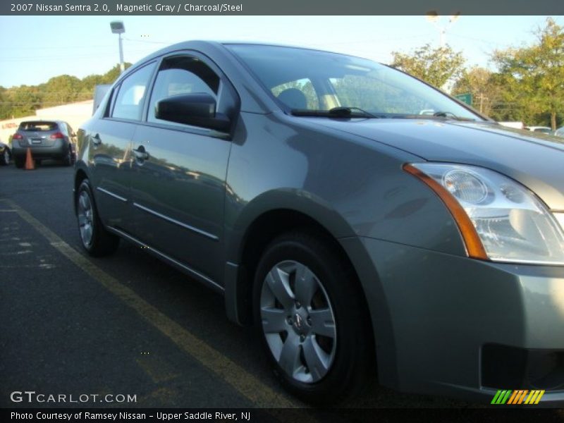 Magnetic Gray / Charcoal/Steel 2007 Nissan Sentra 2.0
