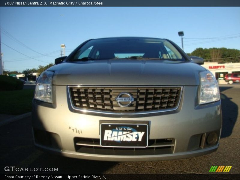 Magnetic Gray / Charcoal/Steel 2007 Nissan Sentra 2.0