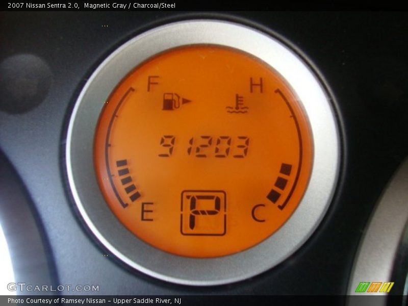 Magnetic Gray / Charcoal/Steel 2007 Nissan Sentra 2.0