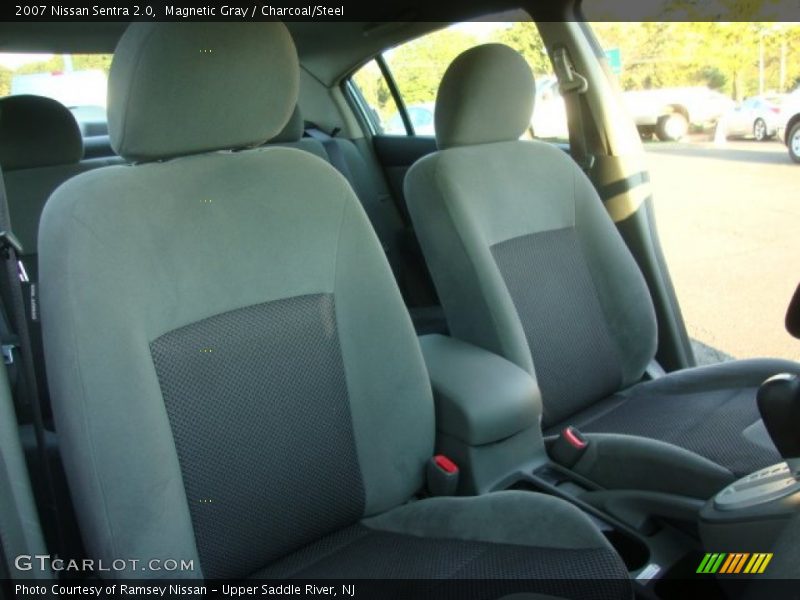 Magnetic Gray / Charcoal/Steel 2007 Nissan Sentra 2.0
