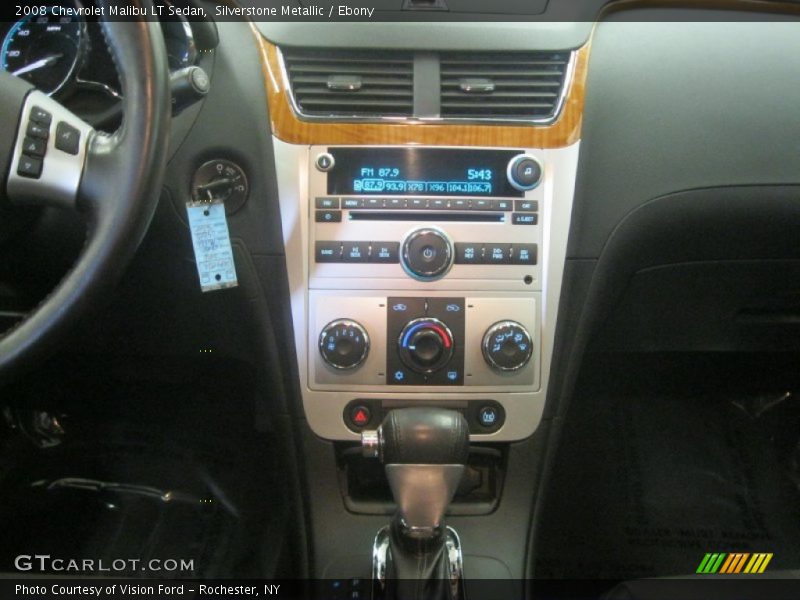 Silverstone Metallic / Ebony 2008 Chevrolet Malibu LT Sedan