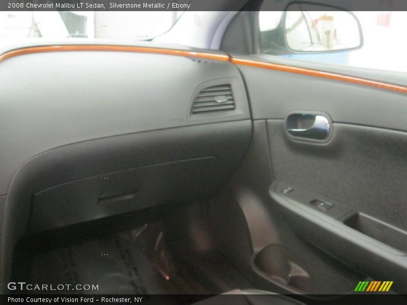 Silverstone Metallic / Ebony 2008 Chevrolet Malibu LT Sedan