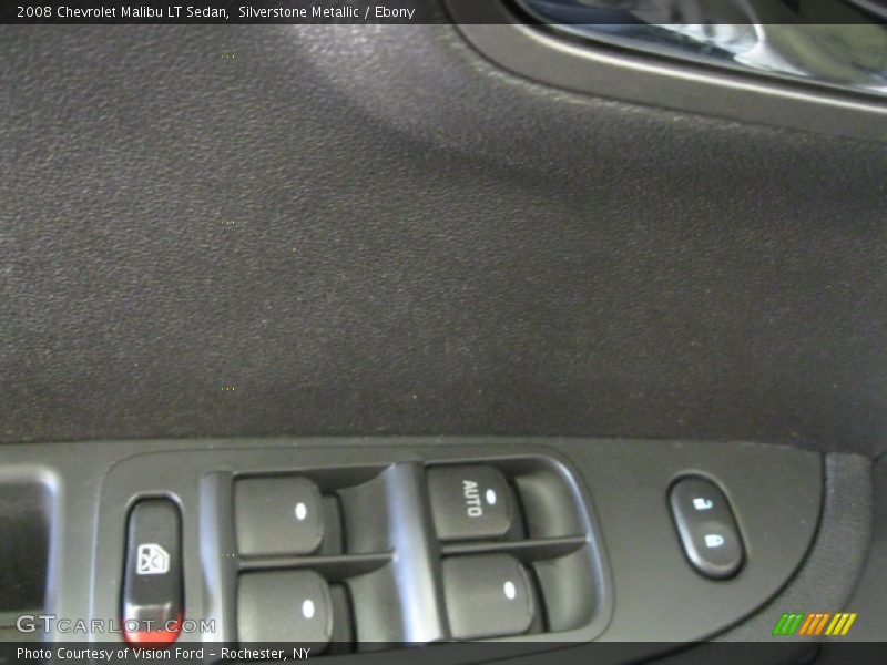 Silverstone Metallic / Ebony 2008 Chevrolet Malibu LT Sedan