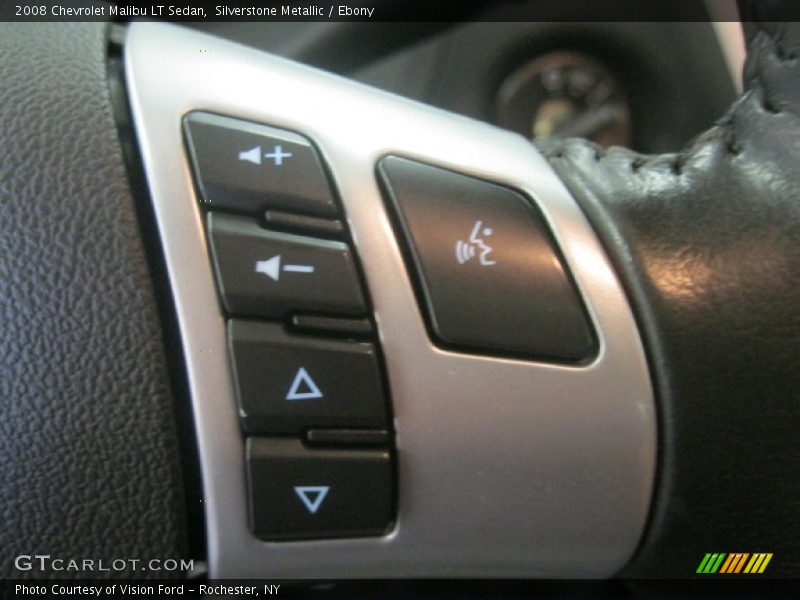 Silverstone Metallic / Ebony 2008 Chevrolet Malibu LT Sedan