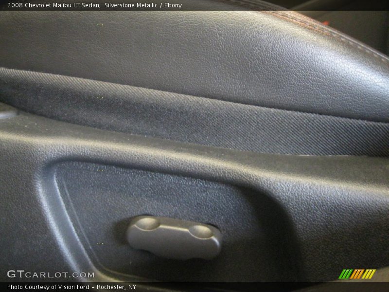 Silverstone Metallic / Ebony 2008 Chevrolet Malibu LT Sedan