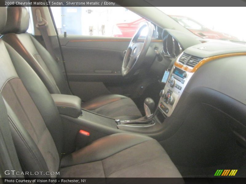 Silverstone Metallic / Ebony 2008 Chevrolet Malibu LT Sedan