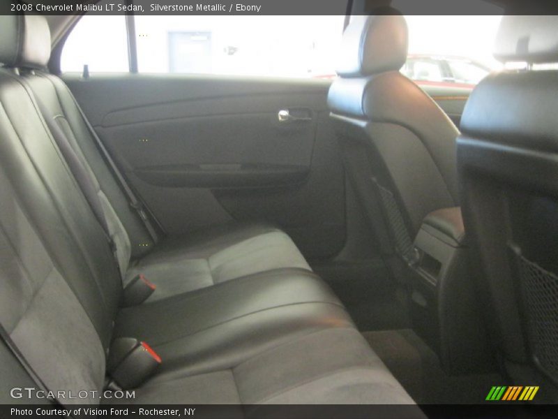 Silverstone Metallic / Ebony 2008 Chevrolet Malibu LT Sedan