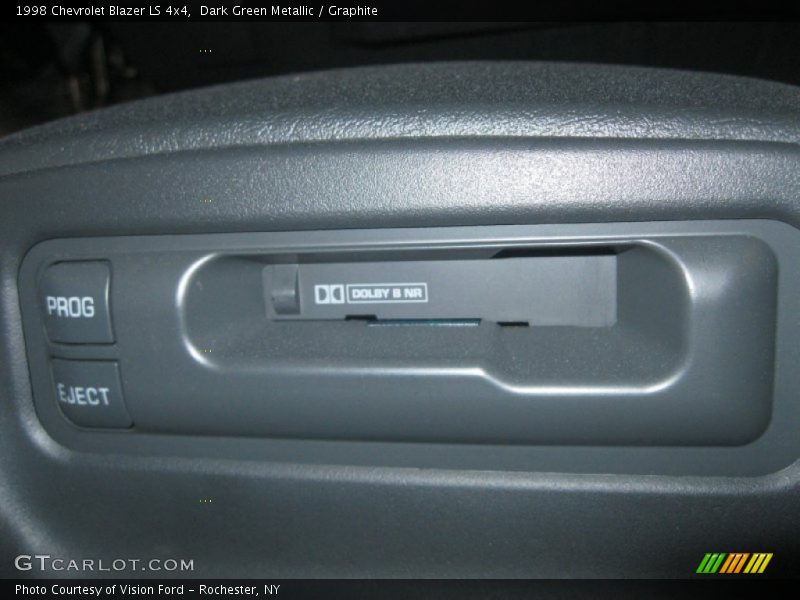 Dark Green Metallic / Graphite 1998 Chevrolet Blazer LS 4x4
