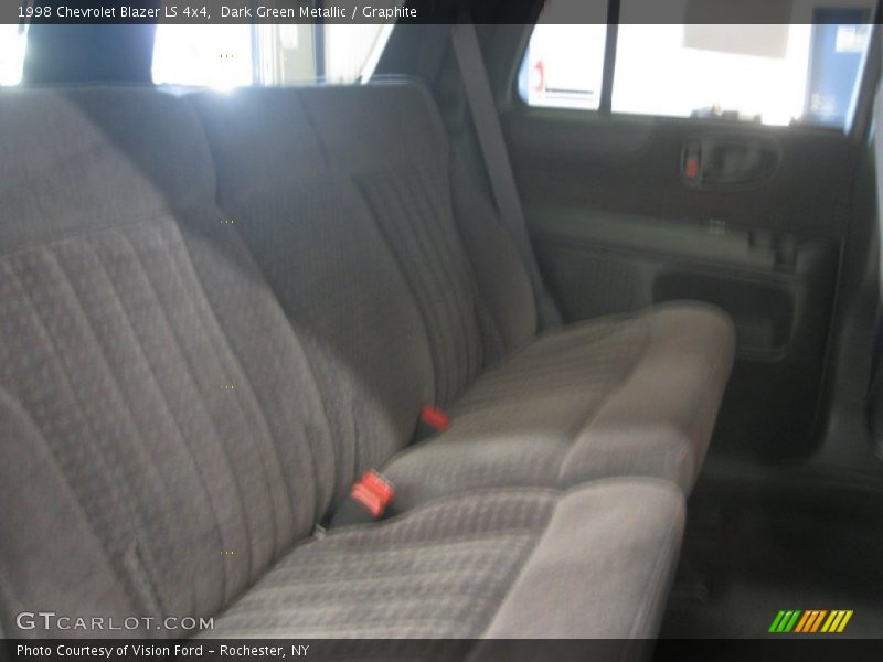 Dark Green Metallic / Graphite 1998 Chevrolet Blazer LS 4x4
