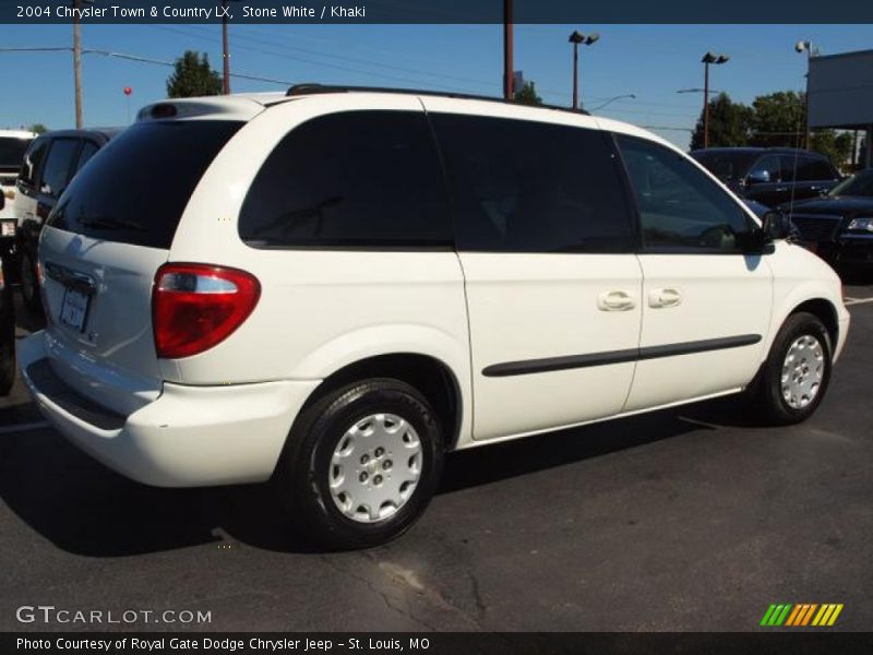 Stone White / Khaki 2004 Chrysler Town & Country LX
