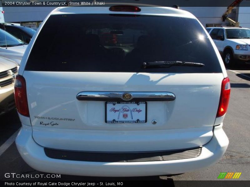 Stone White / Khaki 2004 Chrysler Town & Country LX