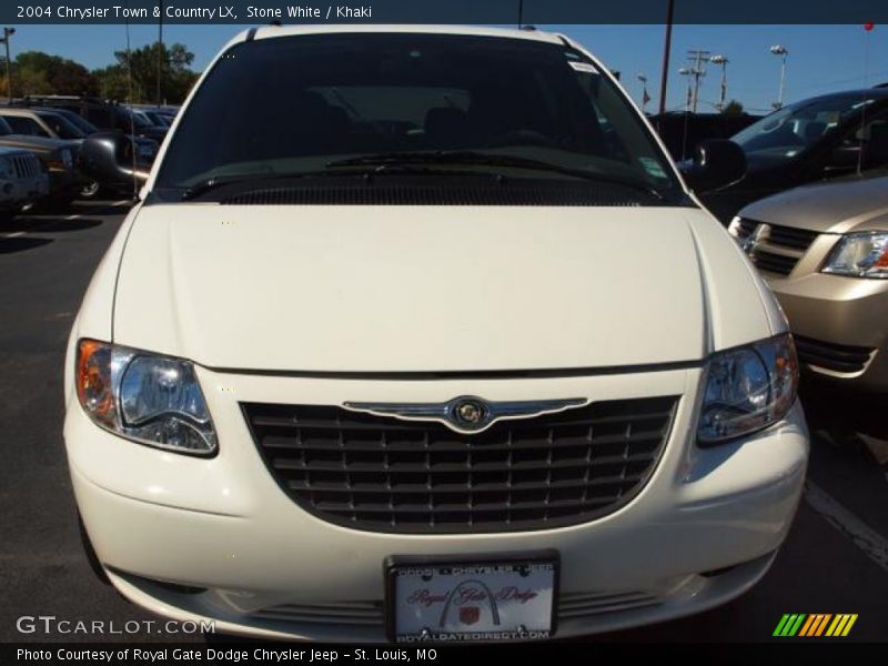 Stone White / Khaki 2004 Chrysler Town & Country LX