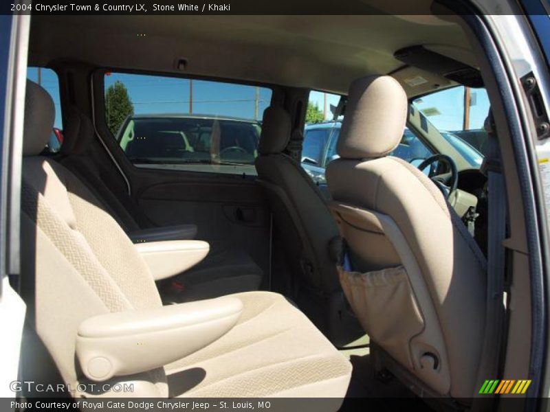 Stone White / Khaki 2004 Chrysler Town & Country LX