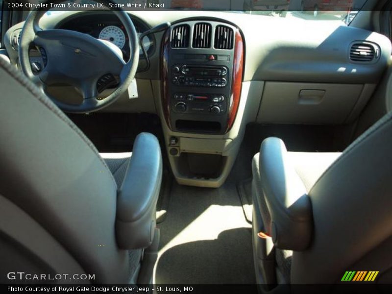 Stone White / Khaki 2004 Chrysler Town & Country LX