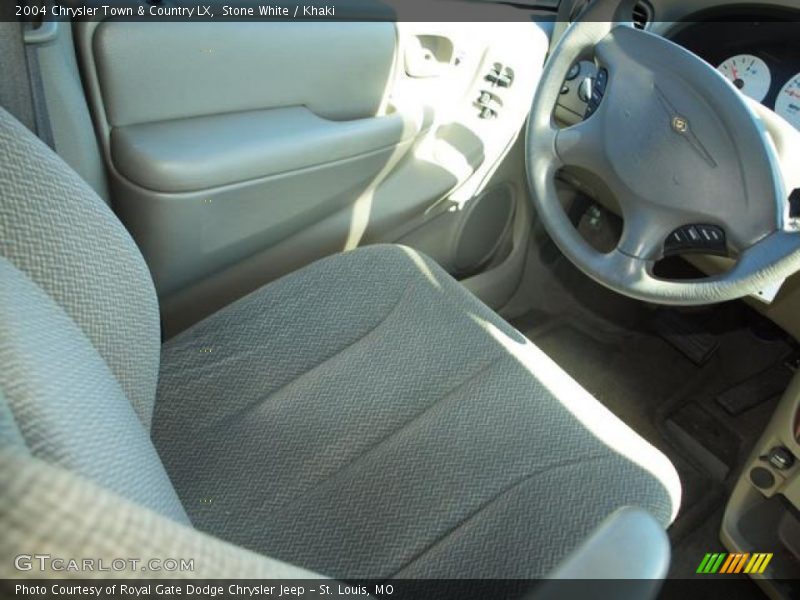 Stone White / Khaki 2004 Chrysler Town & Country LX