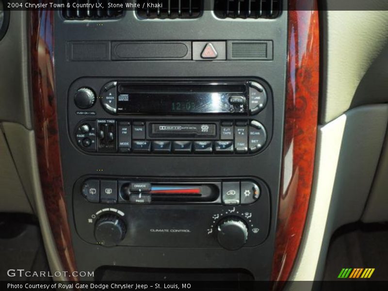 Stone White / Khaki 2004 Chrysler Town & Country LX