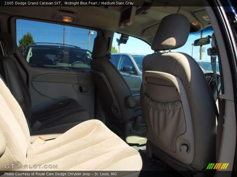 Midnight Blue Pearl / Medium Slate Gray 2005 Dodge Grand Caravan SXT