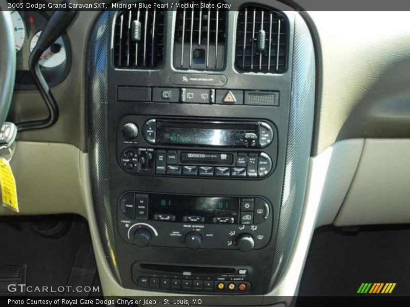 Midnight Blue Pearl / Medium Slate Gray 2005 Dodge Grand Caravan SXT