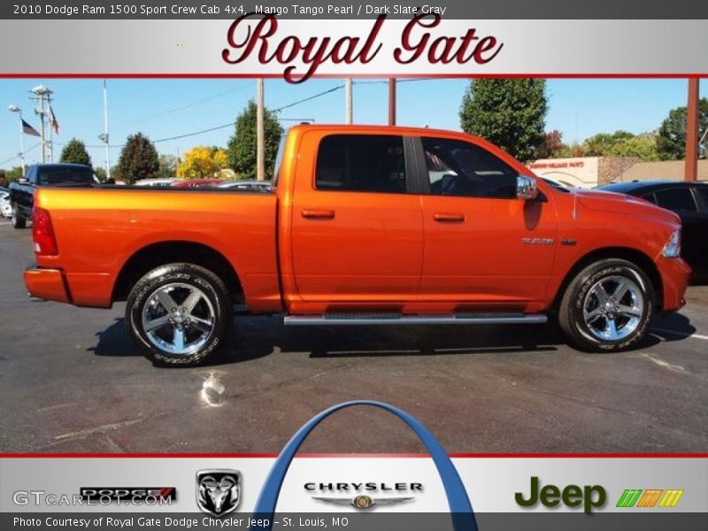 Mango Tango Pearl / Dark Slate Gray 2010 Dodge Ram 1500 Sport Crew Cab 4x4