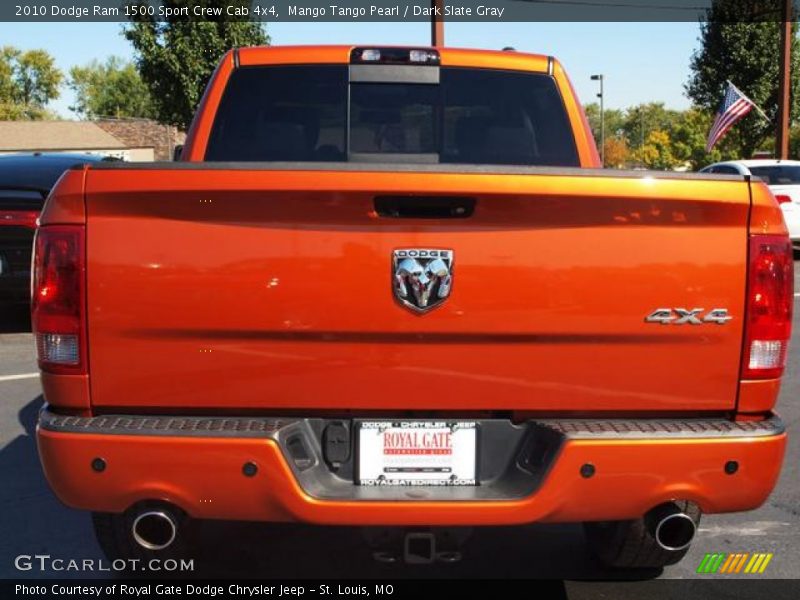 Mango Tango Pearl / Dark Slate Gray 2010 Dodge Ram 1500 Sport Crew Cab 4x4