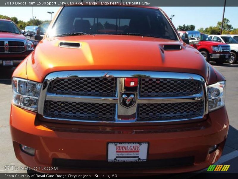 Mango Tango Pearl / Dark Slate Gray 2010 Dodge Ram 1500 Sport Crew Cab 4x4