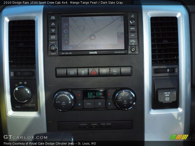 Mango Tango Pearl / Dark Slate Gray 2010 Dodge Ram 1500 Sport Crew Cab 4x4