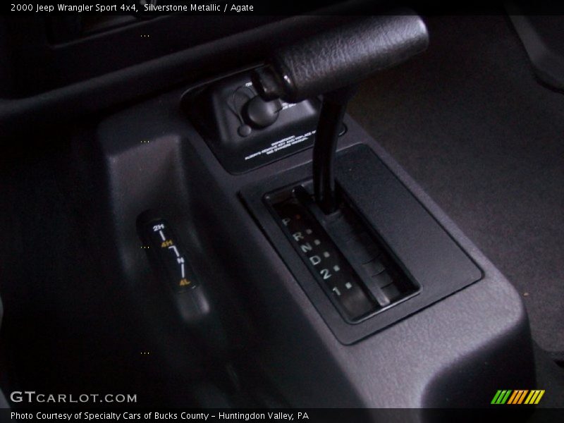 Silverstone Metallic / Agate 2000 Jeep Wrangler Sport 4x4
