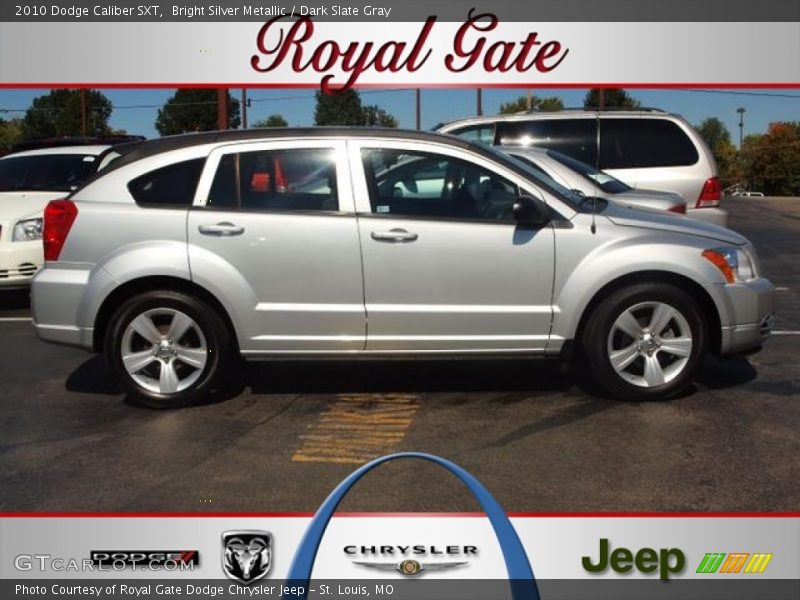 Bright Silver Metallic / Dark Slate Gray 2010 Dodge Caliber SXT