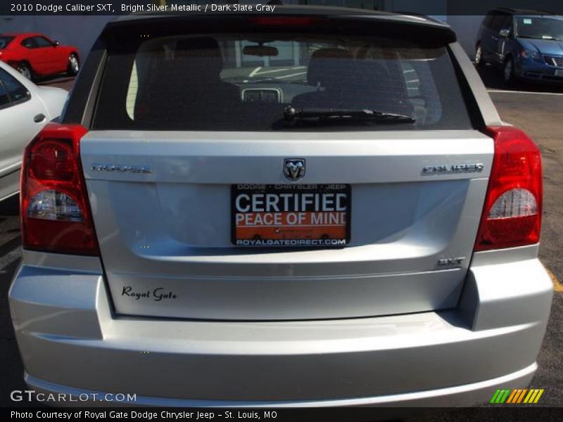 Bright Silver Metallic / Dark Slate Gray 2010 Dodge Caliber SXT