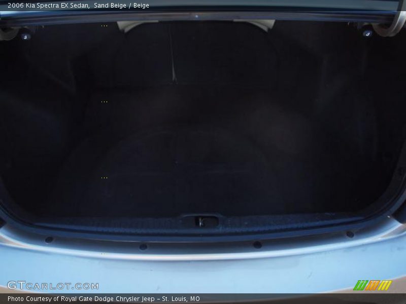 Sand Beige / Beige 2006 Kia Spectra EX Sedan
