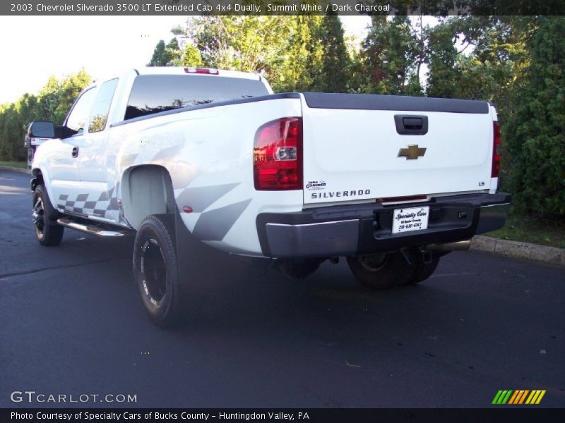 Summit White / Dark Charcoal 2003 Chevrolet Silverado 3500 LT Extended Cab 4x4 Dually