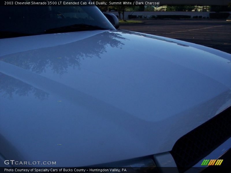 Summit White / Dark Charcoal 2003 Chevrolet Silverado 3500 LT Extended Cab 4x4 Dually