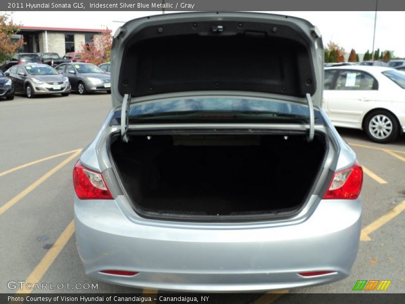 Iridescent Silver Blue Metallic / Gray 2011 Hyundai Sonata GLS