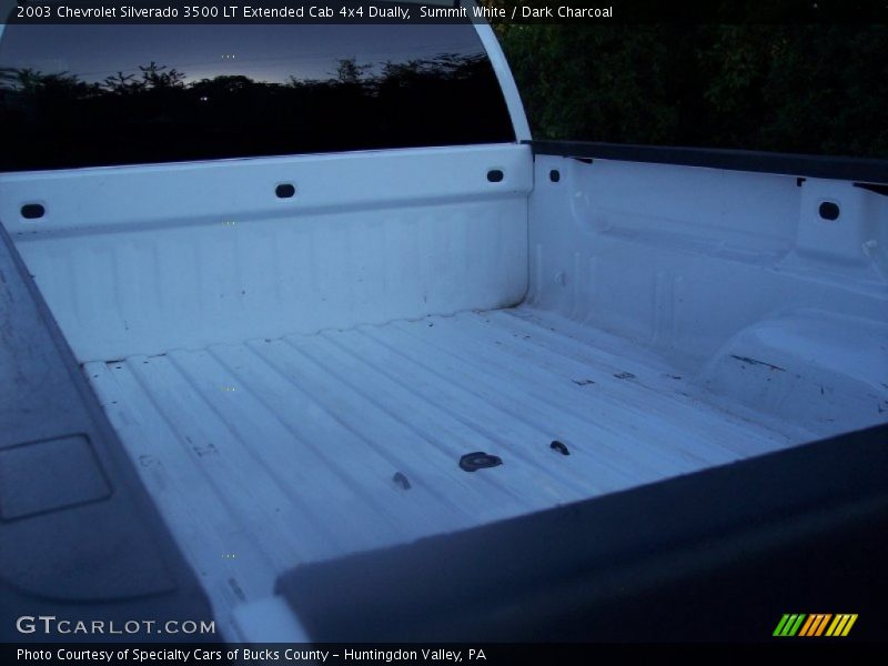 Summit White / Dark Charcoal 2003 Chevrolet Silverado 3500 LT Extended Cab 4x4 Dually