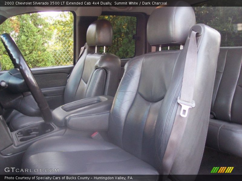  2003 Silverado 3500 LT Extended Cab 4x4 Dually Dark Charcoal Interior