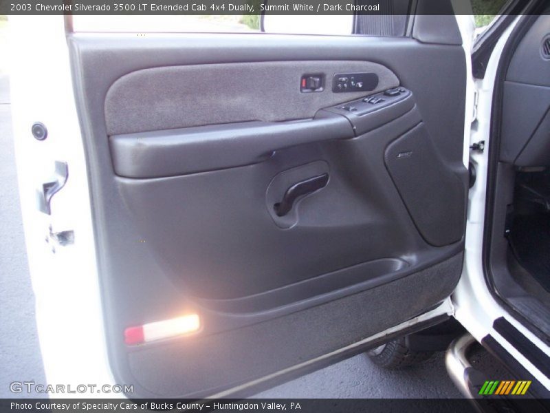 Summit White / Dark Charcoal 2003 Chevrolet Silverado 3500 LT Extended Cab 4x4 Dually