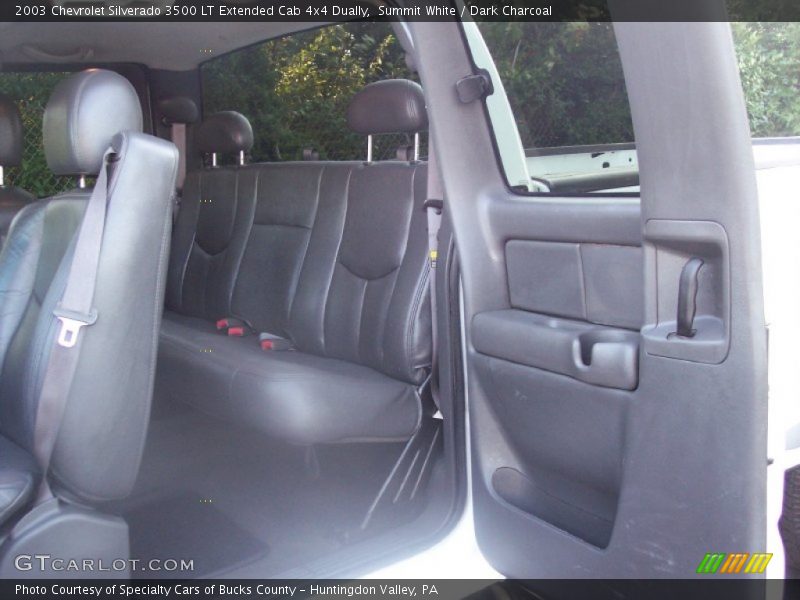 Summit White / Dark Charcoal 2003 Chevrolet Silverado 3500 LT Extended Cab 4x4 Dually