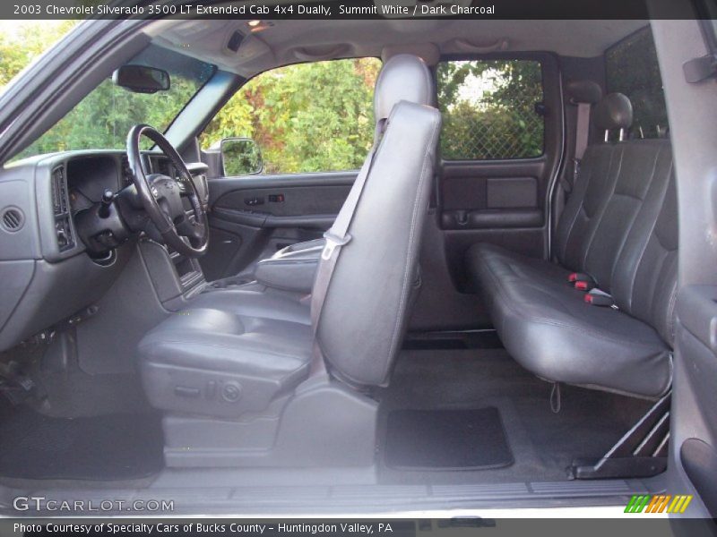  2003 Silverado 3500 LT Extended Cab 4x4 Dually Dark Charcoal Interior