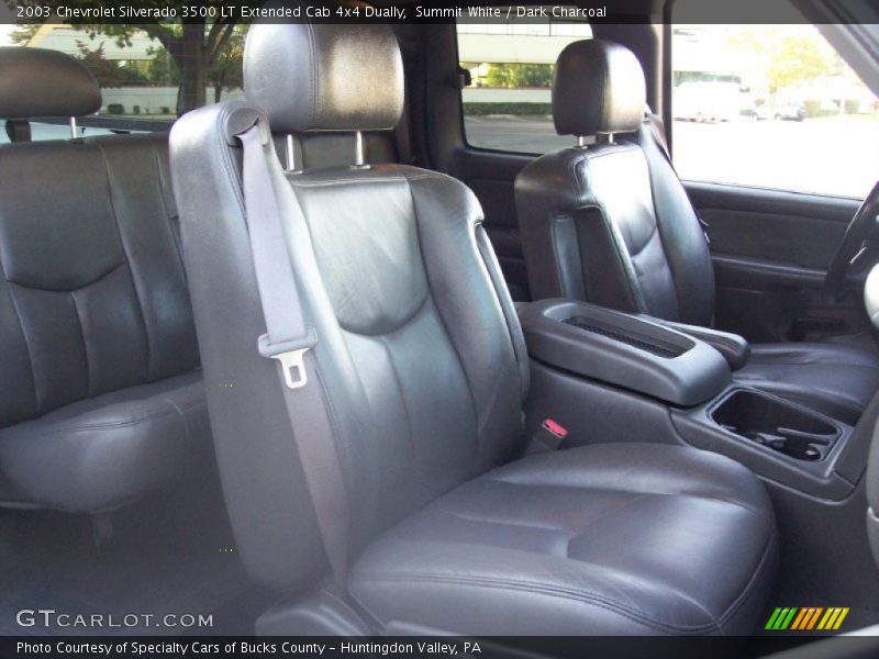 Summit White / Dark Charcoal 2003 Chevrolet Silverado 3500 LT Extended Cab 4x4 Dually