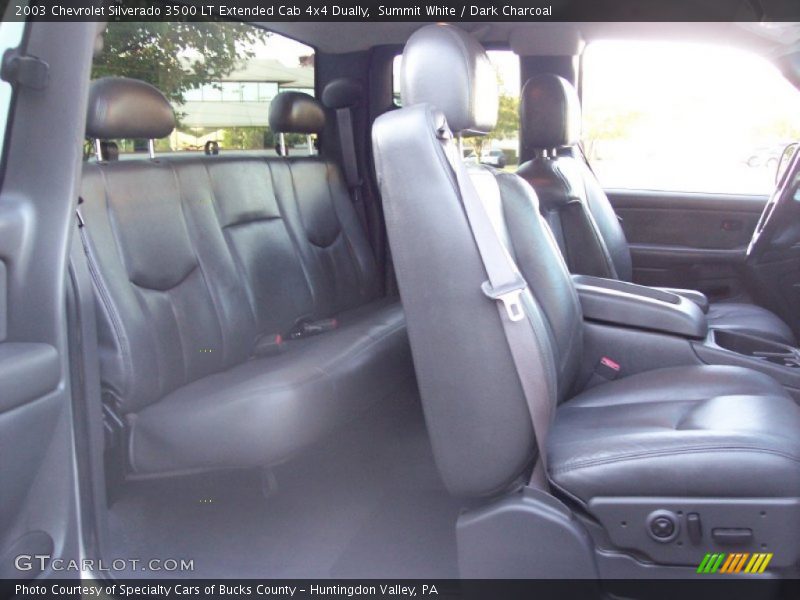 Summit White / Dark Charcoal 2003 Chevrolet Silverado 3500 LT Extended Cab 4x4 Dually
