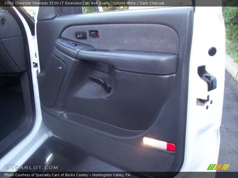 Summit White / Dark Charcoal 2003 Chevrolet Silverado 3500 LT Extended Cab 4x4 Dually