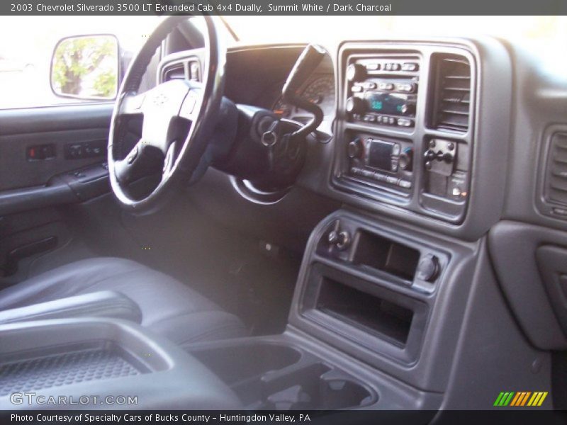 Summit White / Dark Charcoal 2003 Chevrolet Silverado 3500 LT Extended Cab 4x4 Dually