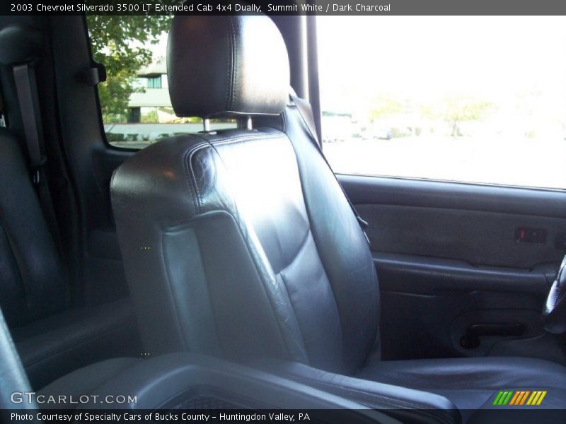 Summit White / Dark Charcoal 2003 Chevrolet Silverado 3500 LT Extended Cab 4x4 Dually